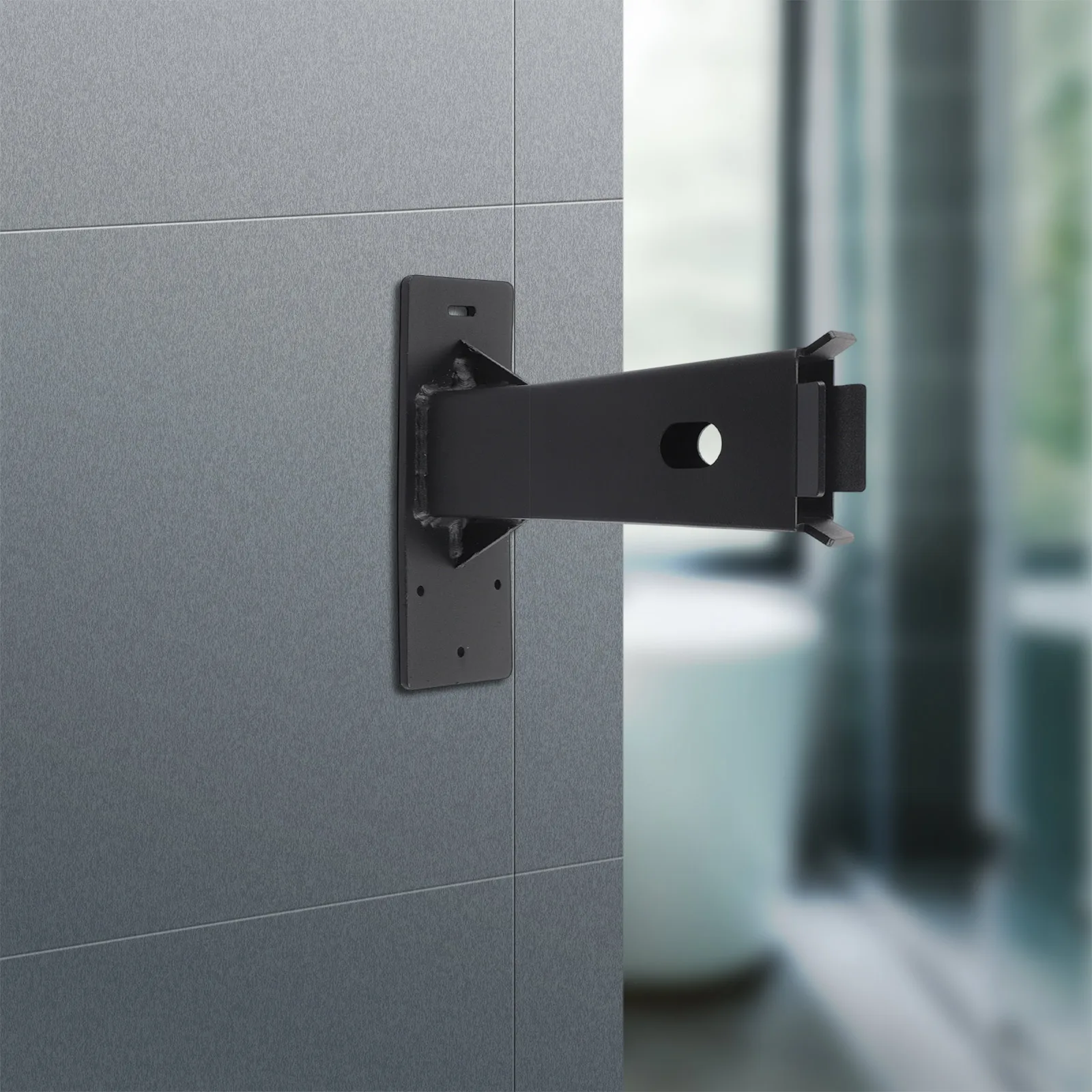 Space Efficient Hitch Wall Mount for Bikes and Cargo Heavy Duty Design Supports Up to 300 lbs Fits 2 Inch Receivers