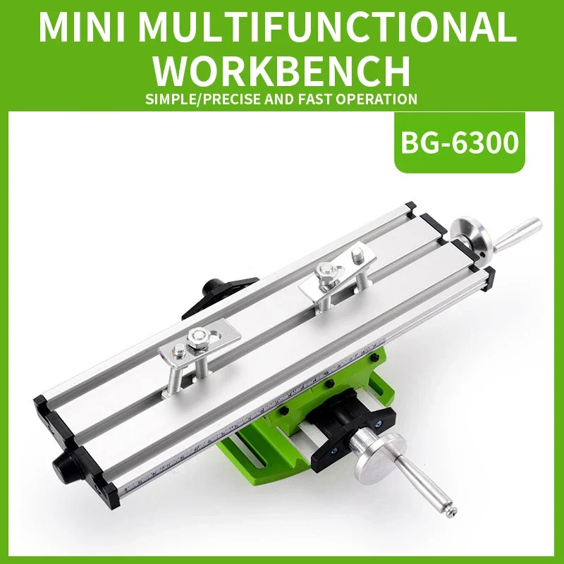 

BG-6300 Precision Cross Multifunctional Worktable, High precision bench drill, Electric Drill Bracket, XY Axis