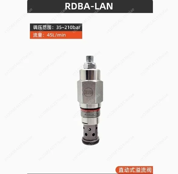 SUN plug-in relief valve RDDA LWN pressure relief valve  LAN  LCN  LBN in the United States