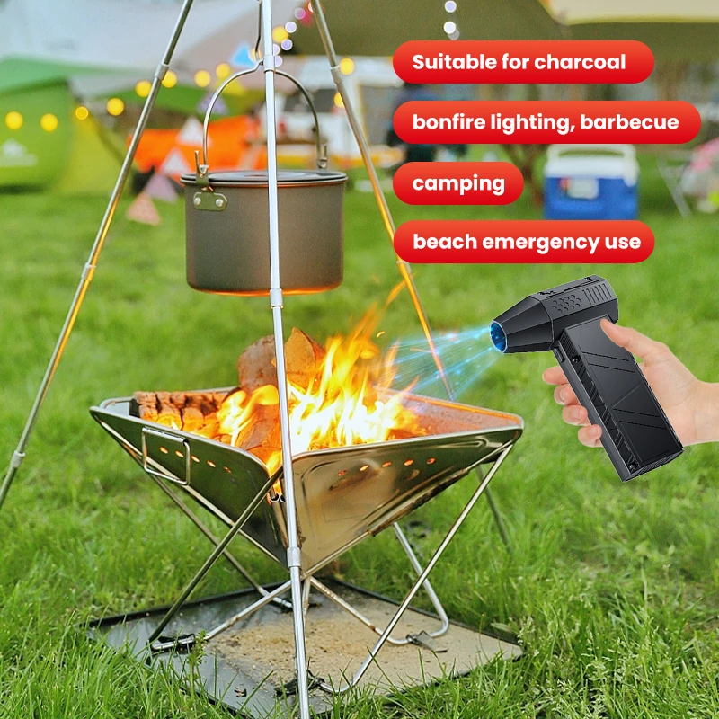 Мини-турбореактивный вентилятор, 130000 об/мин, электрическая воздушная тряпка, регулируемая скорость ветра, турбо-сильный вентилятор, перезаряжаемый с подсветкой для чистки автомобиля