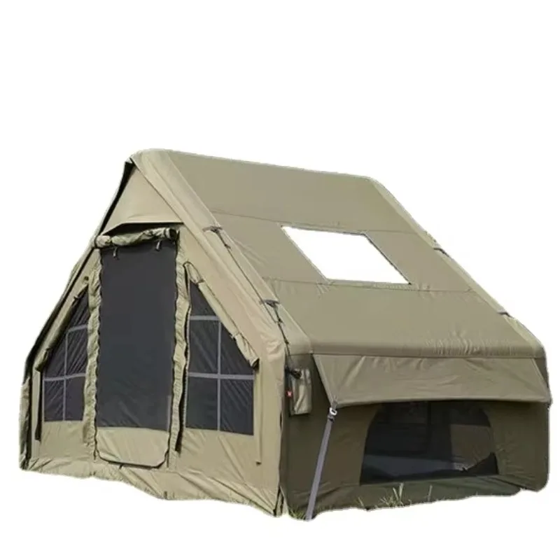 

2025 Green Inflatable Air Tent Inflatable Outdoor Camping Automatic Tent