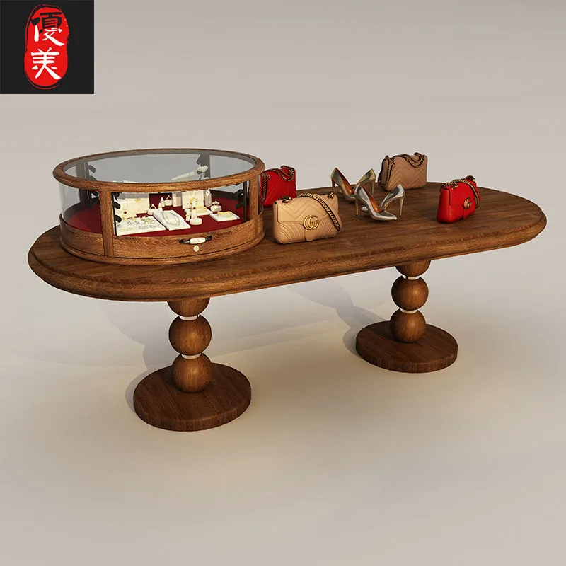 

CC Beautiful Glass Table Museum Jewelry Store Clothing Nakajima Display Cabinet