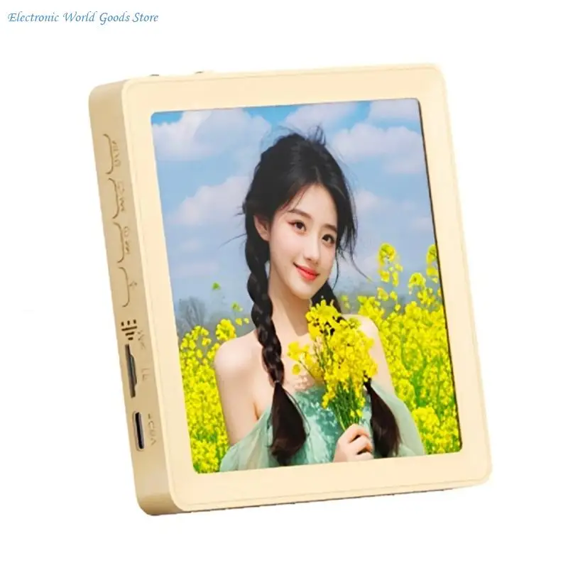 A3PD On Frame con reproductor música inalámbrica y compatibilidad con tarjetas para decoración del hogar