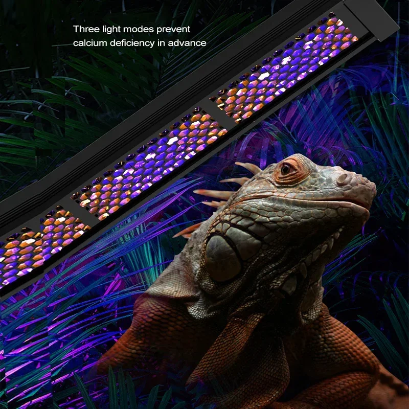 UVA+UVB Reptile Full Spectrum LED Light Turtle Lizard Snake Sunbathe Heat Lamp 4W/8W Reptiles Calcium Supplement Lights Tube