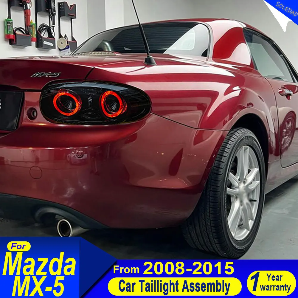 

Car LED Tail Lights For Mazda MX5 2008 2009 2010 2011 2012-2015 Accessories Upgrade Rear Tail Lamp Dynamic Turn Signal Lights