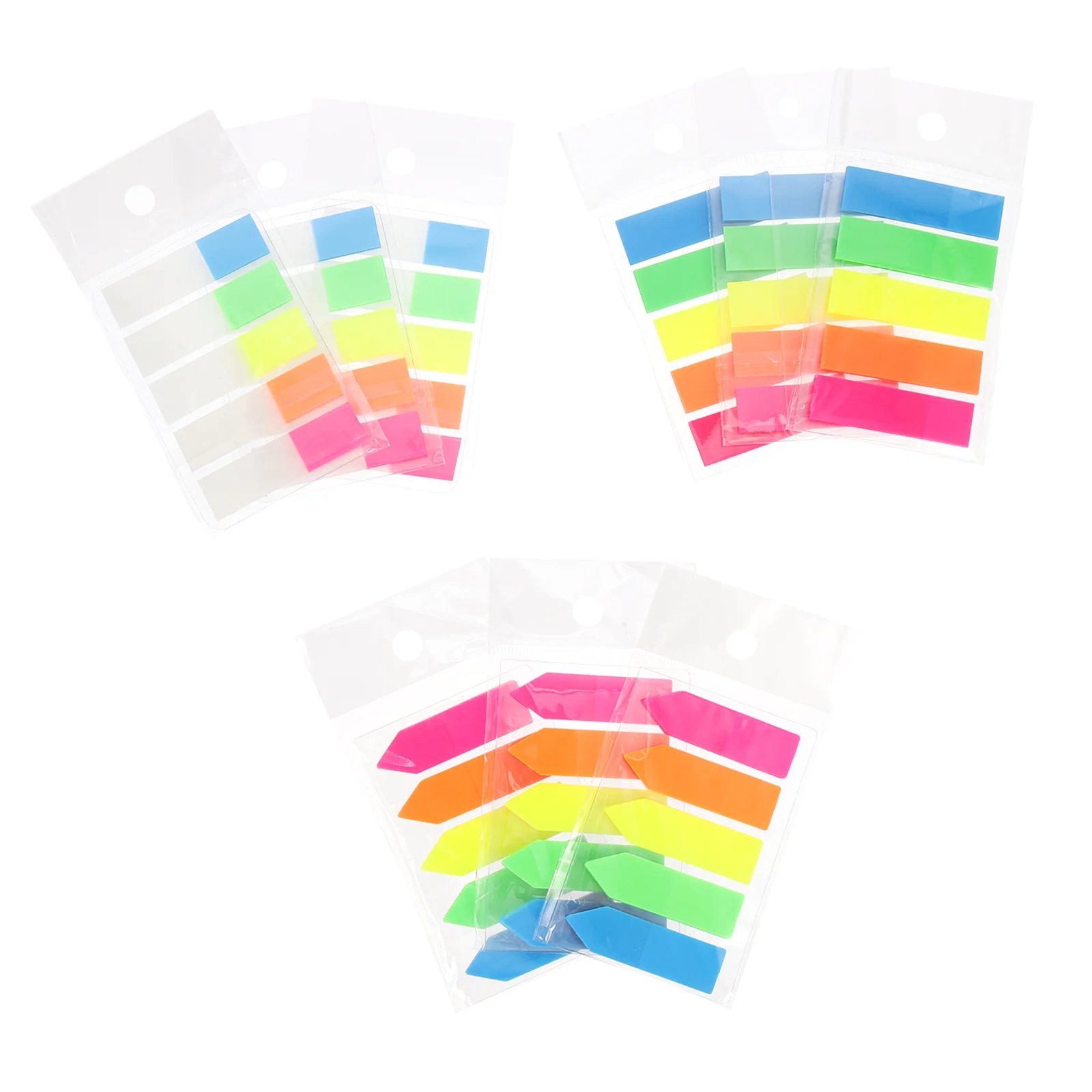 

900 Pcs Note Tabs Page Flags Sticky Adhesive Notes Labels Notebook Index Sticker