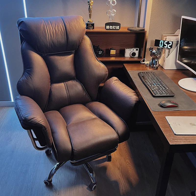 

Computer chair boss chair comfortable sedentary office seat ergonomic business sofa