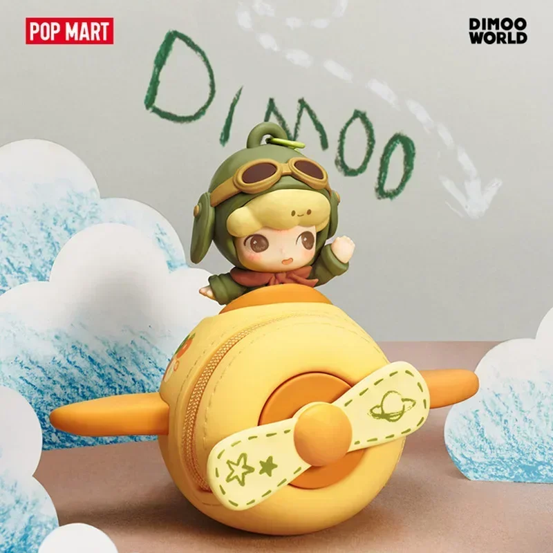 

POP MART DIMOO Memories We Hold Series Headphone Case - Cute Anime Figure Desktop Ornament Blind Box Guess Bag Gift Toy Doll