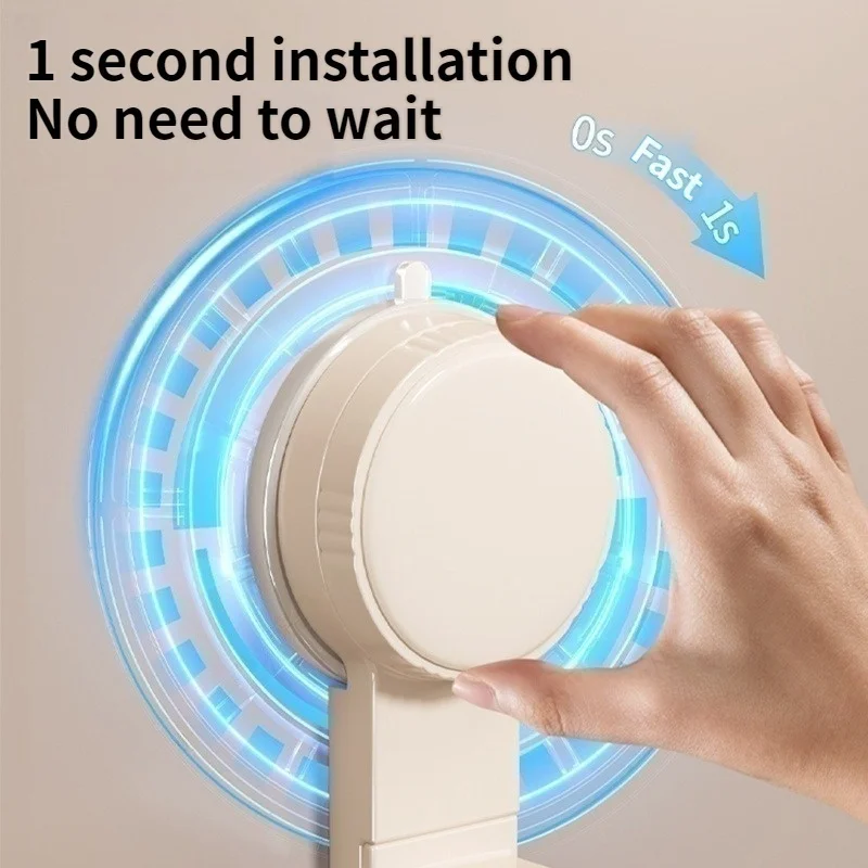 No Drill Suction Cup Extendable Rod Towel Rack Bathroom Storage Shelf Adjustable Shower Room Bath Towel Oganizer Hanger