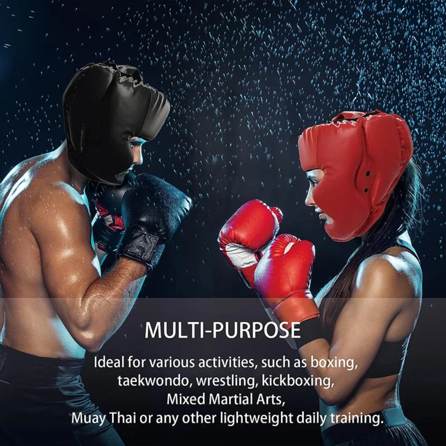 Casco de boxeo para hombres y mujeres, Protector de Karate, Muay Thai, casco de seguridad de boxeo, equipo de Taekwondo para adultos y niños, nuevo