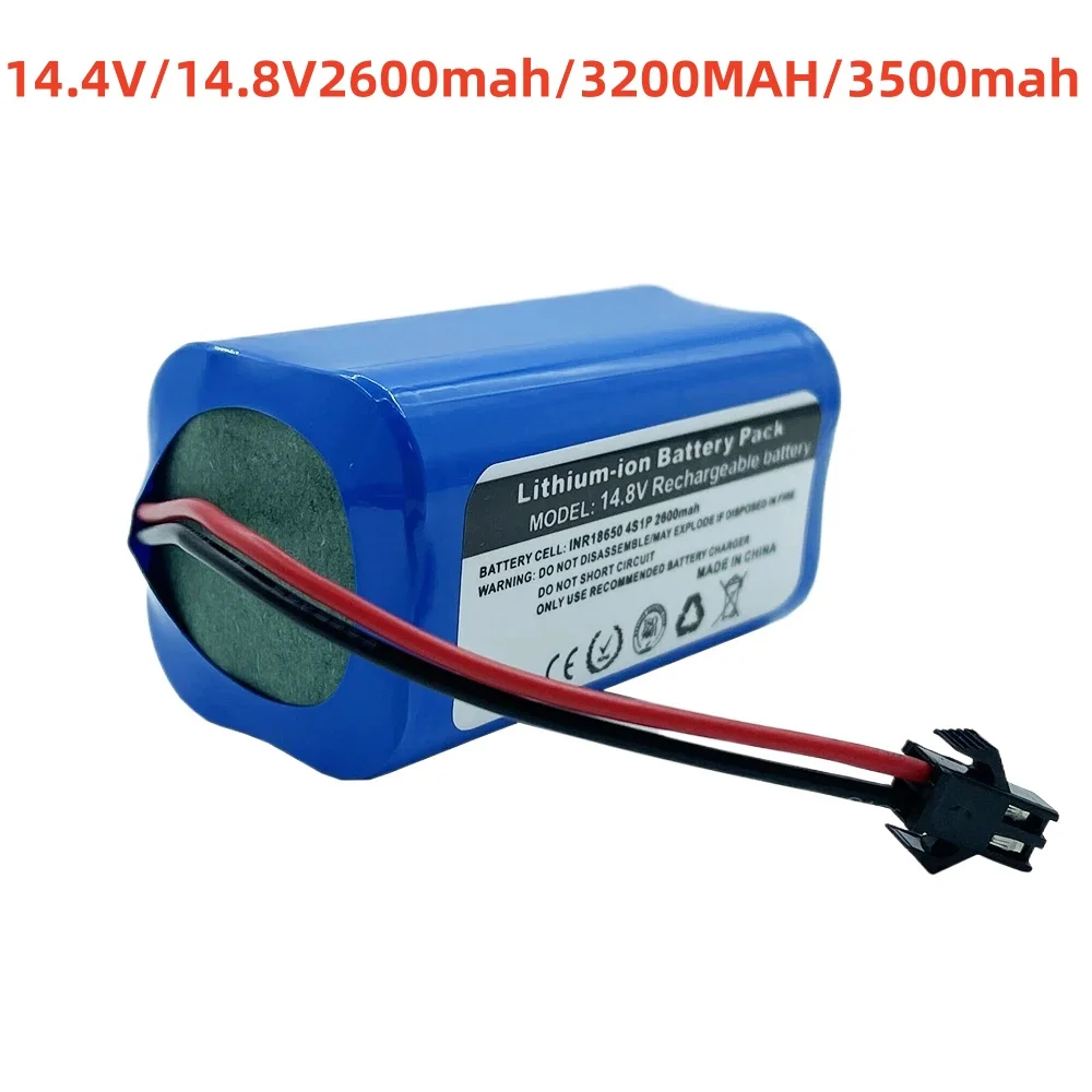 

. 14.4V/14.8V2600mah/3200MAH/3500mah Accessories for Klinsmann KRV310/210 Sweeper Battery K185/186/187 Robot 309 205