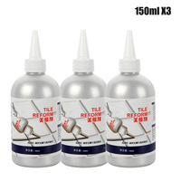 3X 150ML Waterproof Tile Gap Refill Agent Grout Sealer For Kitchen Floor Tile,Tile Grout Sealant For Ceramic Tiles, Waterproof