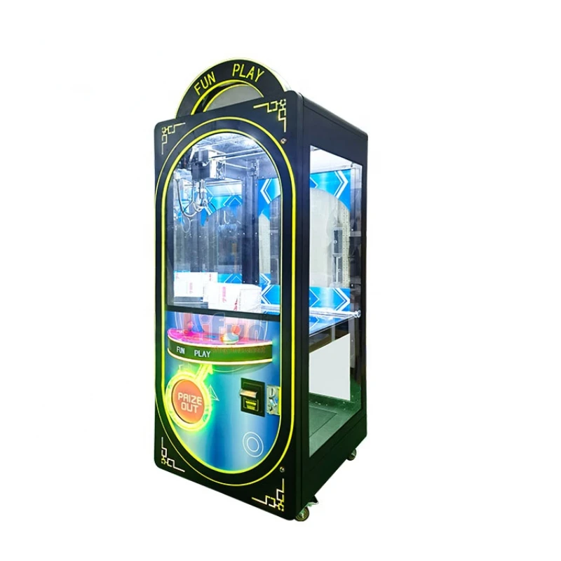 

Coin claw machine indoor color LED light vending machine