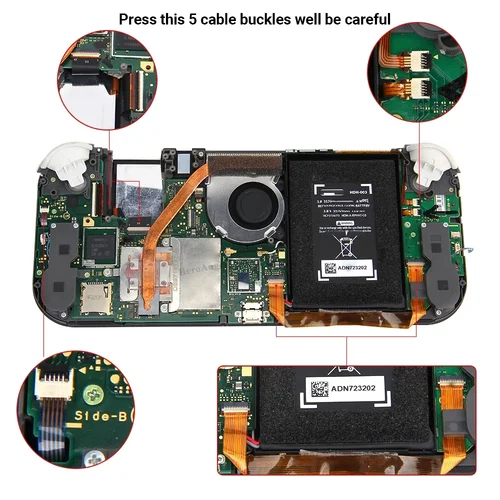 Imagen 2 del producto Nueva pantalla LCD Original 2 en 1 para Nintendo Switch Lite con pantalla táctil, montaje completo de repuesto para pantalla Switch Lite