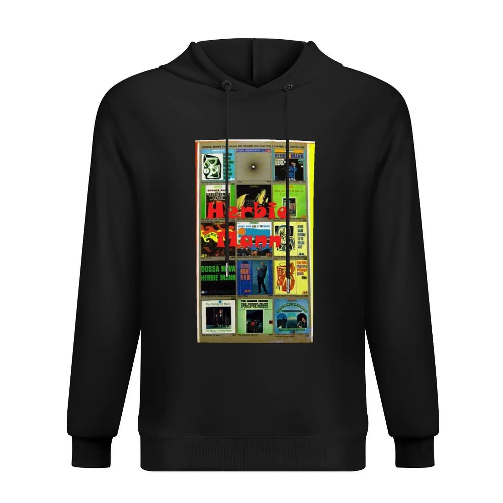 

Herbie Mann,flute, jazz, soul, funk, album, collection, vinyl Hoodie clothes for men mens clothes fashion men mens hoodies