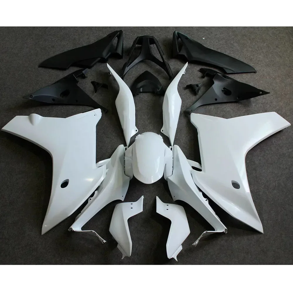 Pre-drilled ABS Injection Bodywork Unpainted White Fairing Kits For Honda CBR 600 RR F4I 2011-2013