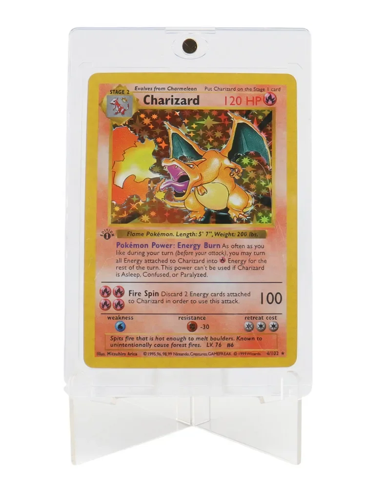 151 Stück/Box 1996 Pokémon-Karten der ersten Generation Charizard Pikachu Mewtwo Blastoise Sammelkarten Spielzeug Englische Version