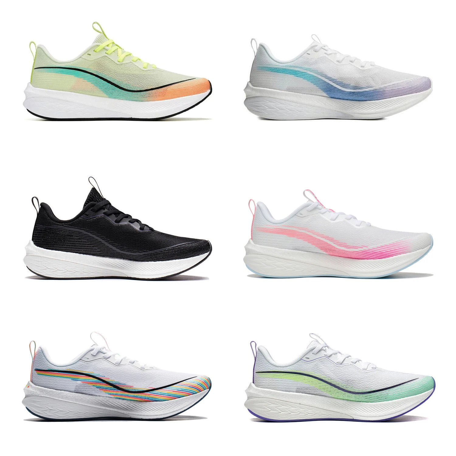 Tênis Li-ning-Running para mulheres, RED HARE 6 PRO, Almofada BOOM, ESPUMA Leve, Sapatos Esportivos Ultra Vestíveis, Tênis, ARMT014, ARMT044