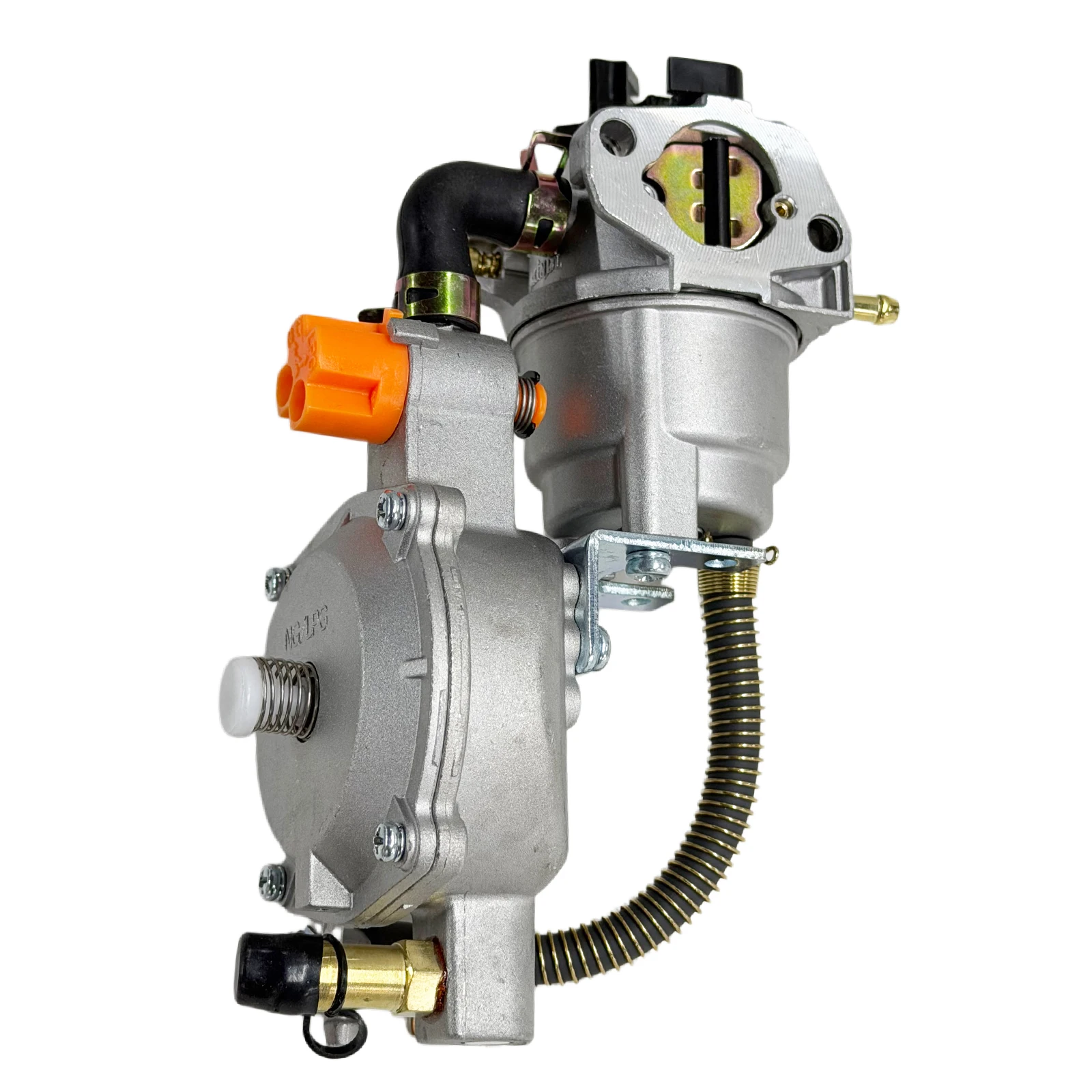 Carburador de combustible dual (gasolina y GLP) para generador/bomba GX160 168F de 8HP 9HP 2KW-6.5KW, kit de aluminio