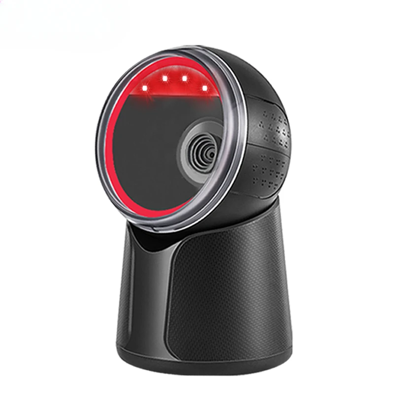 for JR-T52 Desktop barcode scanner 1D 2D QR code automatic scanning can be customised supermarket price wired scanners