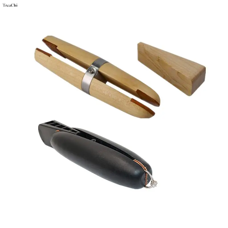 Ring Wood Clip Gold Tools Carving Tools Wood Fixtures Ring Fixing Jewelry Making Tools Display