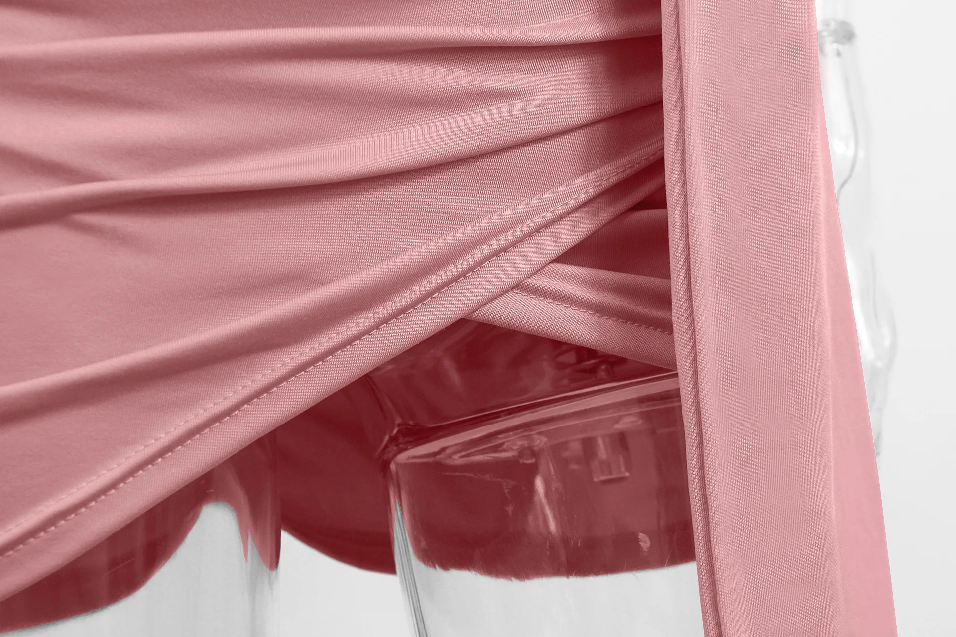 Robe d'été Sexy à col licou pour femmes, dos nu, plissée, découpée, Mini robe de soirée, sans manches, fesses, moulante, nouvelle collection