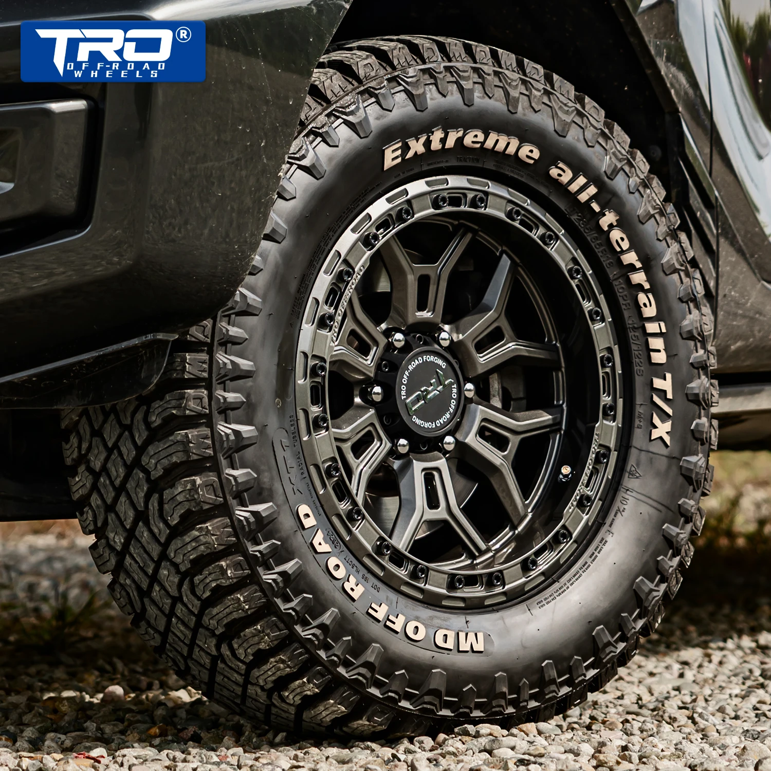 TRO-R01 forged full anti-skidding wheels 0 tank 400 tank 500 tank 700 Prado LC250 conversion