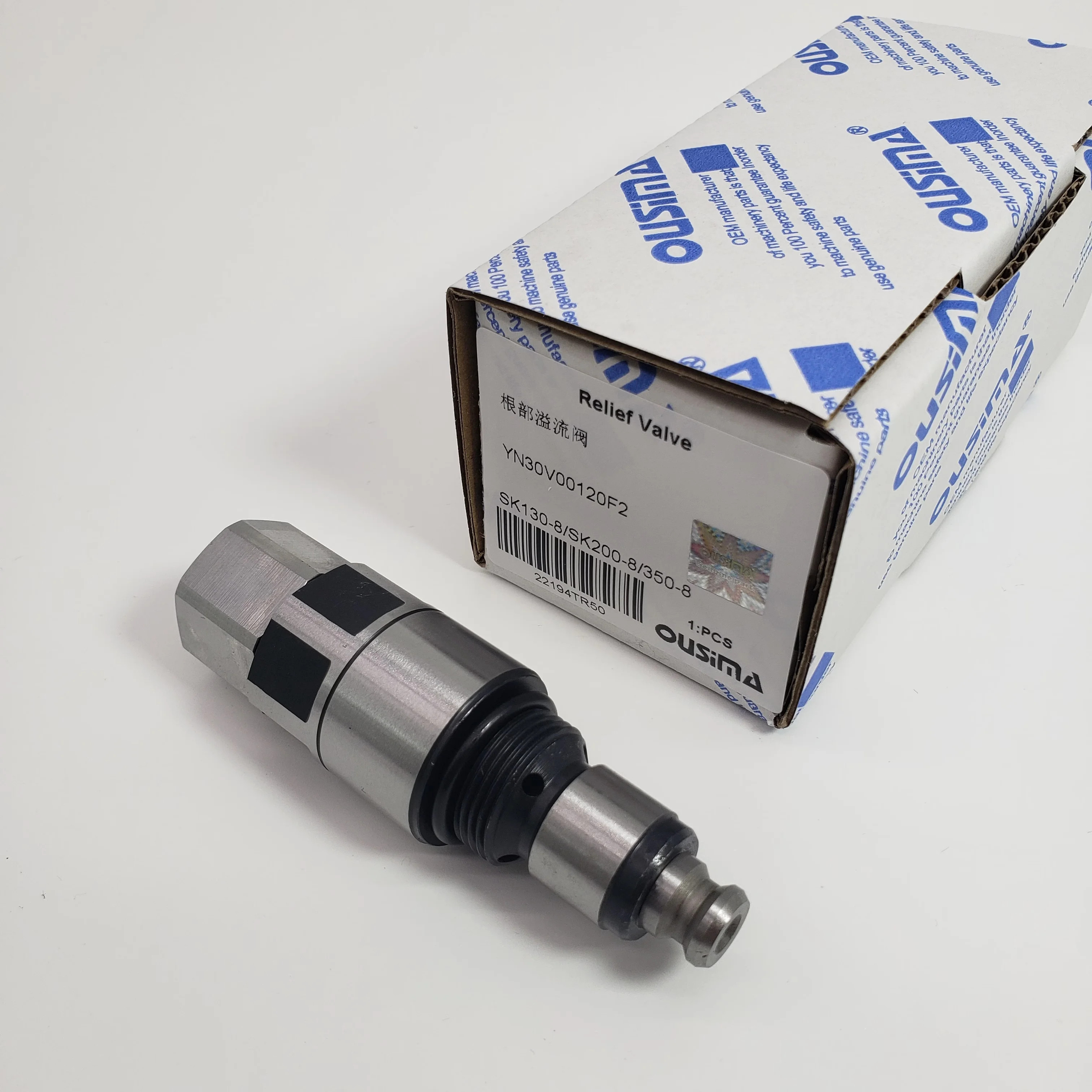 Relief Valve Hydraulic Control Valve YN30V00120F2 for KOBELCO SK130-8/SK200-8/SK350-8