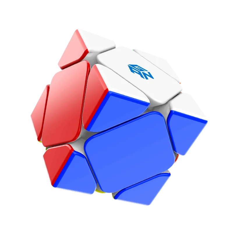 GAN Skew cubo magnético de velocidad profesional, cubo GAN, Cubo mágico velocidad magnética profesional Cubo mágico Cubo mágico Juguete temprano GAN Skew Cube Magnetic Professional Speed cube GAN cube Puzzle Educationa