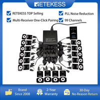 Retekess T130 Wireless Tour Guide Audio System Radioguide Whisper Systems For Church Translation Factory Excursion Training Hajj