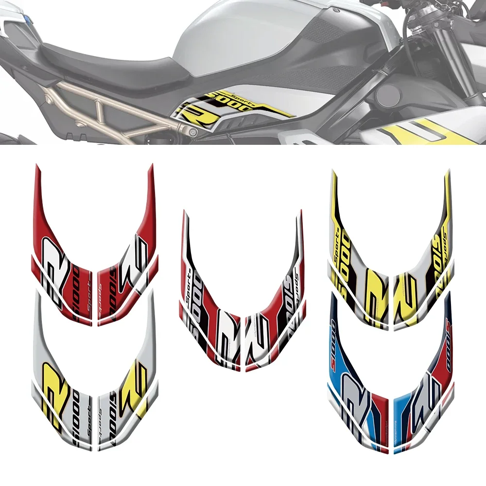 For BMW S1000R S 1000 R 2021 2022 2023 2024 Motorcycle Accessories Lower Knee Protector Sticker 3D Gel Paint Protection