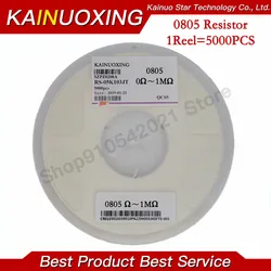 5000Pcs 0805 SMD 1/4W 0R ~ 10M chip resistor 0 10R 100R 220R 330R 470R 1K 4.7K 10K 47K 100K 0 10 100 330 470 ohm