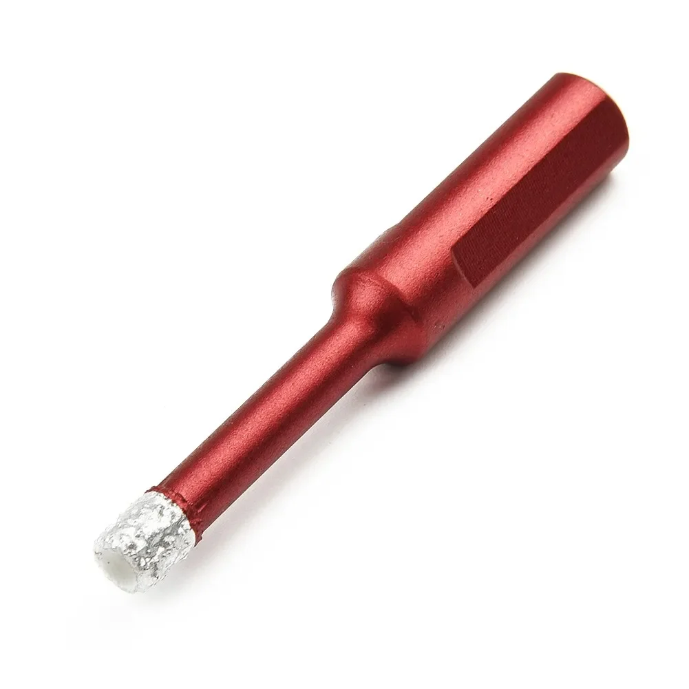 

Diamond Drills Tile Dry Drill Bit 6-14MM Round Handle Dry Brazed Drill Bit For Granite Marble Porcelain Stoneware Grinding Tools