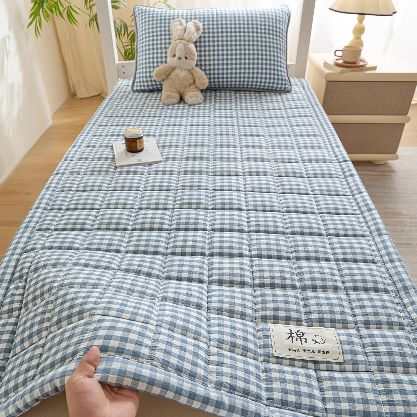 Cotton Mattress Student Dormitory Single Bed Cushion Upper Lower Bedding Mat Pad Bedroom Supply