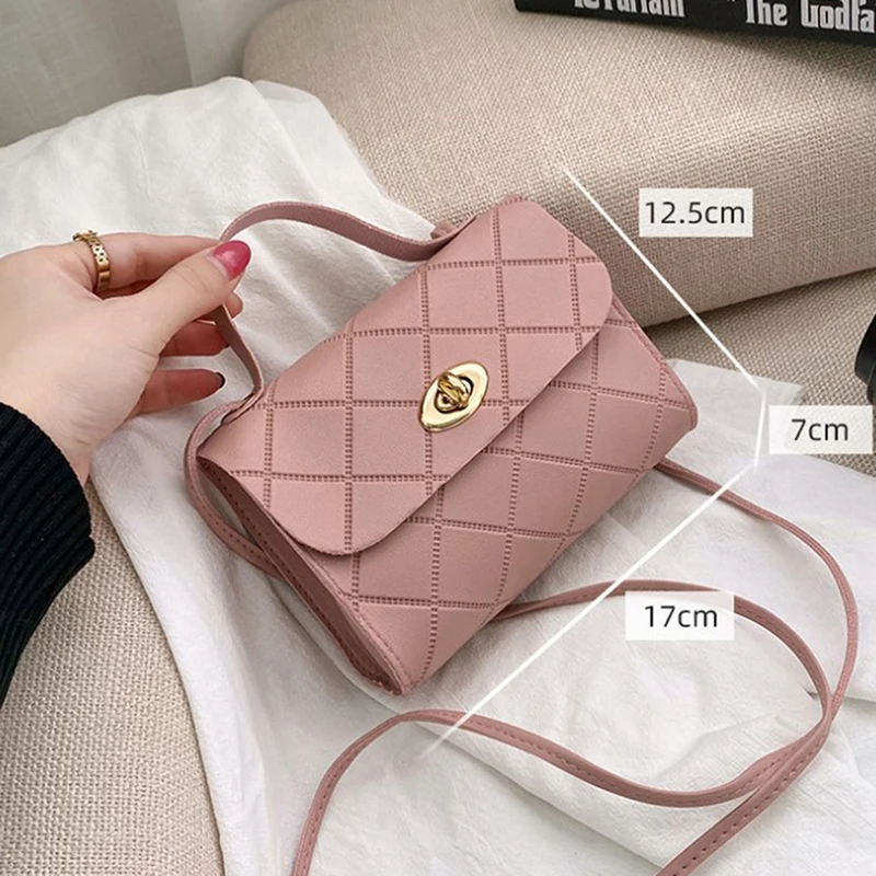 New Small Messenger Bag For Women Trend Leather Female Shoulder Bag Fashion Ladies Crossbody Bags Handbags Women Tote Purse