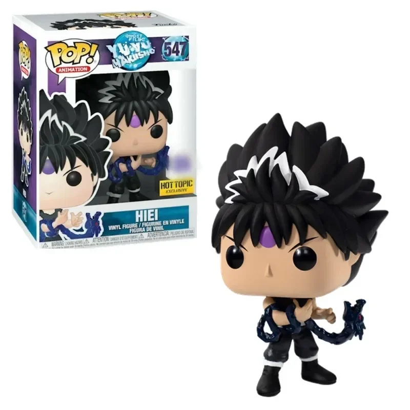 FUNKO POP Yu Yu Hakusho HIEI 547# Vinyl Dolls Action Figure Collectible Model Toys for Children Birthday Christmas Gift