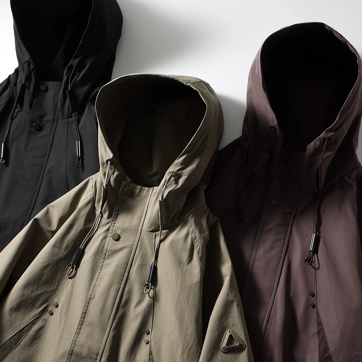 

Мужская ветрозащитная куртка для активного отдыха с технологией Tee-Proof, с капюшоном, серия Purple Mountain, модная модель