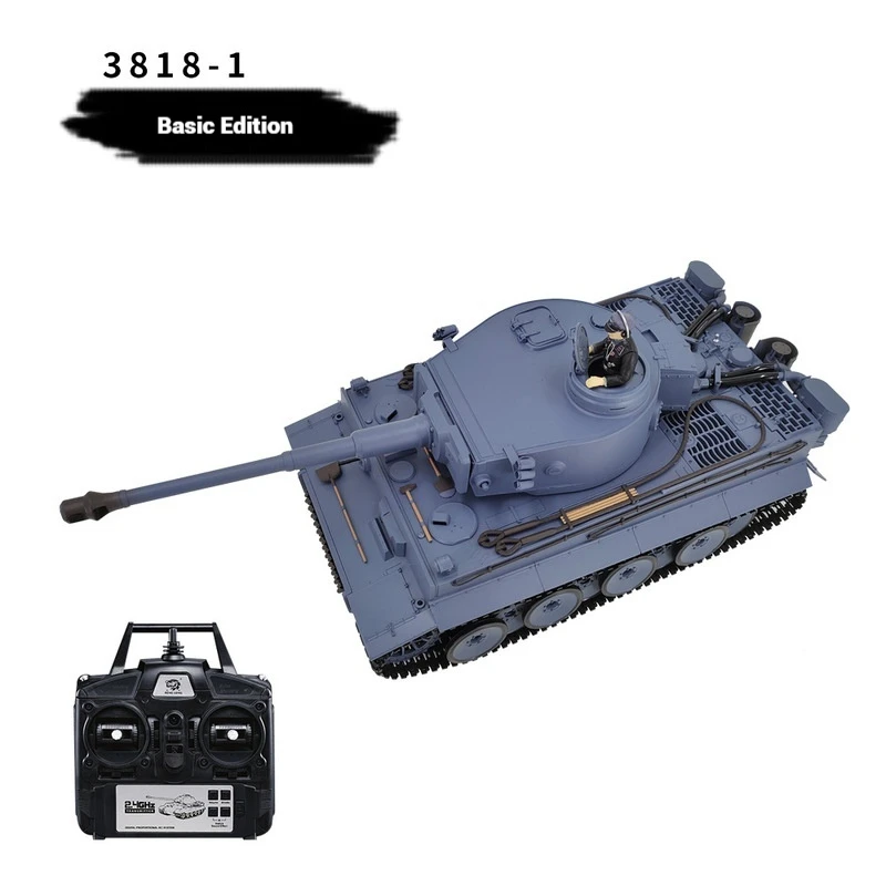 2025 Kubing Kehenglong Deutscher Tiger I Camouflage Tiger Schwerer ferngesteuerter Panzer Rauchemission Soundeffekt Simulationsmodell