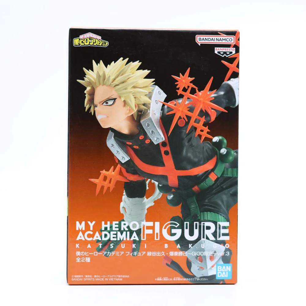 GiGO限定 僕のヒーローアカデミア 緑谷出久 爆豪勝己 アニメフィギュア