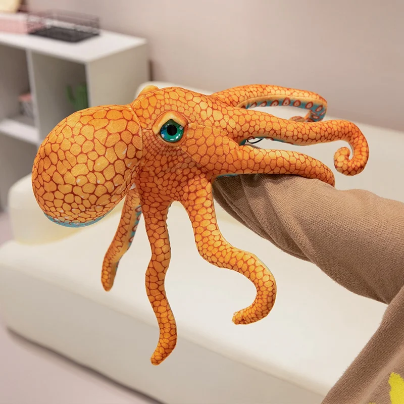 Realistic Octopus Plush Toys Stuffed S55x17cm Squid Marine Animal Doll High Quality Xmas Gift Room Car Decoration