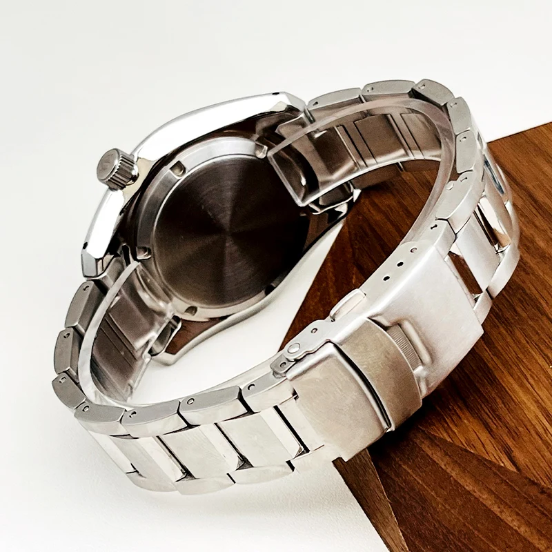 Mod SPB185 SPB187 NH35 Watch Case and 20m Bracelet Set Fit For 7S26 NH34 NH35 NH36 Movement Sapphire Glass Watch Cases and Strap - Image 6