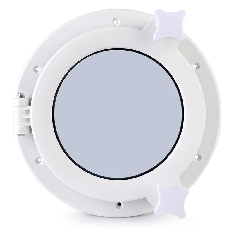 

Вентиляционное освещение для яхты, автофургона, 215 мм, круглый иллюминатор, оконные портники, иллюминатор, отверстие для порта, стекло