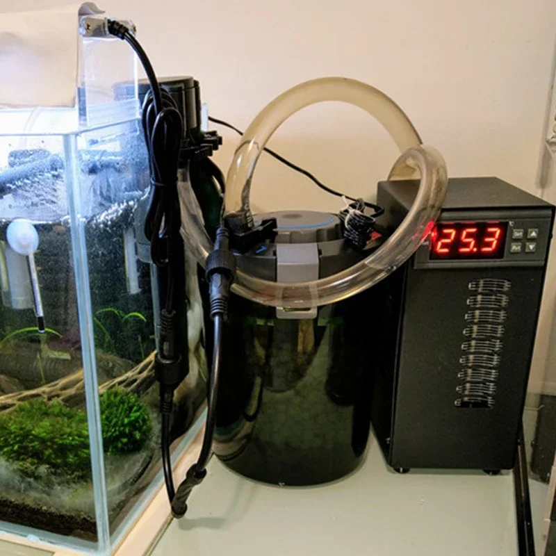 2025 Constant Temperature Adjustable Semiconductor Electronic Chiller Micro Chiller 35 Liter Fish Tank Circulati