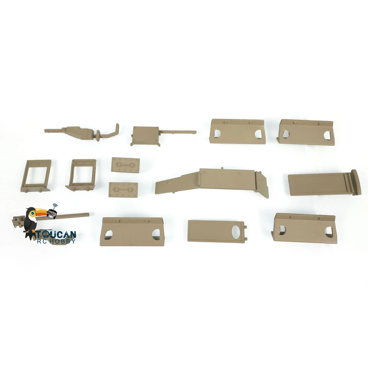 Metal M1A2 Abrams TUSKI Upgrade Set Spare Parts for Toys TAMIYAYA Heng Long 1/16 Plastic RC Tank Accessories TH21993