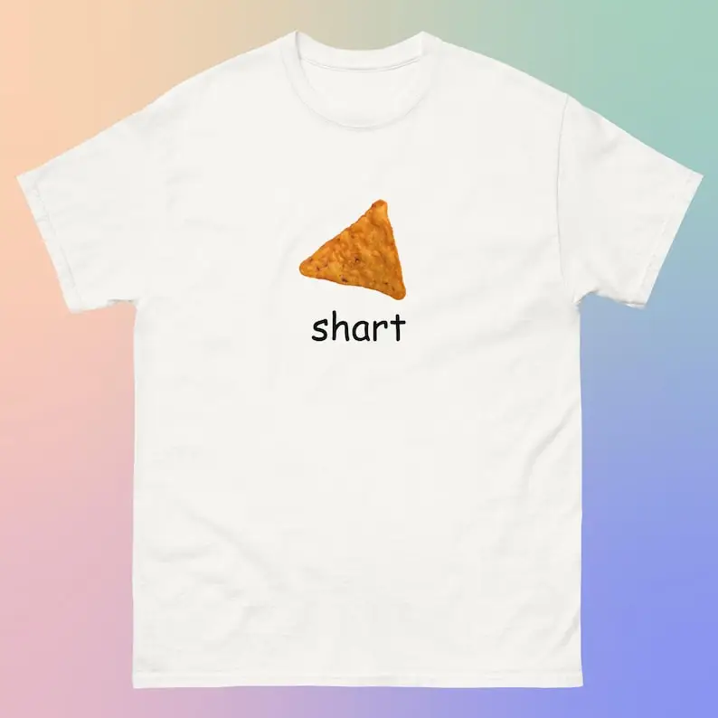 Camisa Shart Chip Dorito: camiseta con gráfico de meme divertido