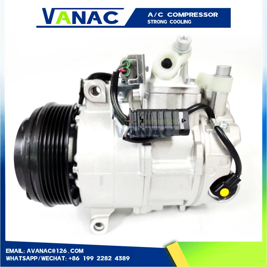 

Новый высококачественный компрессор переменного тока 12 В для MERCEDES BENZ W222 0008301401 A0008301401 4471403388 A000830140180 7SAS17C