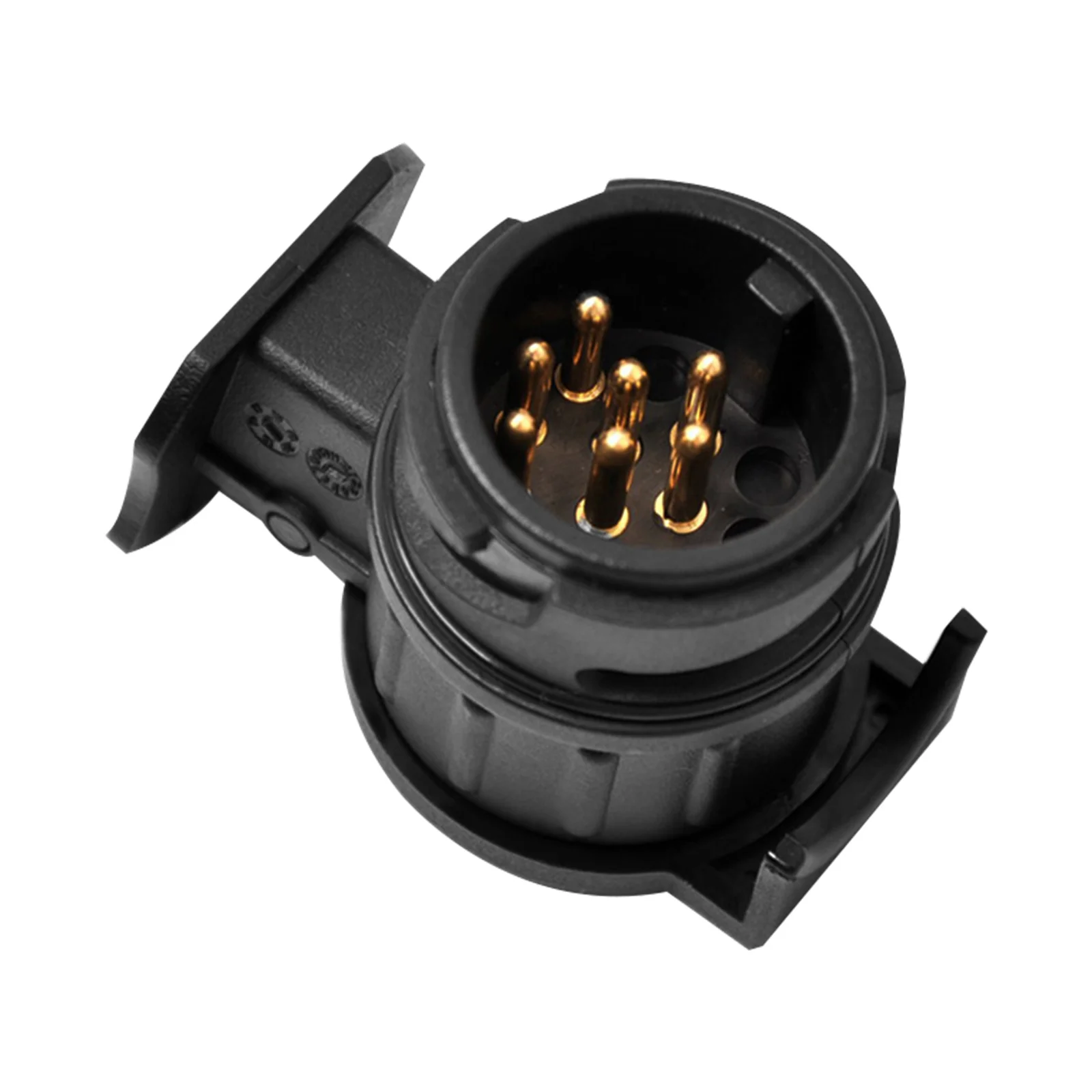 

Водонепроницаемый разъем для прицепа, 13-контактный на 7-контактный адаптер для фонарей прицепа, буксировочный преобразователь мощности, розетка для автофургона