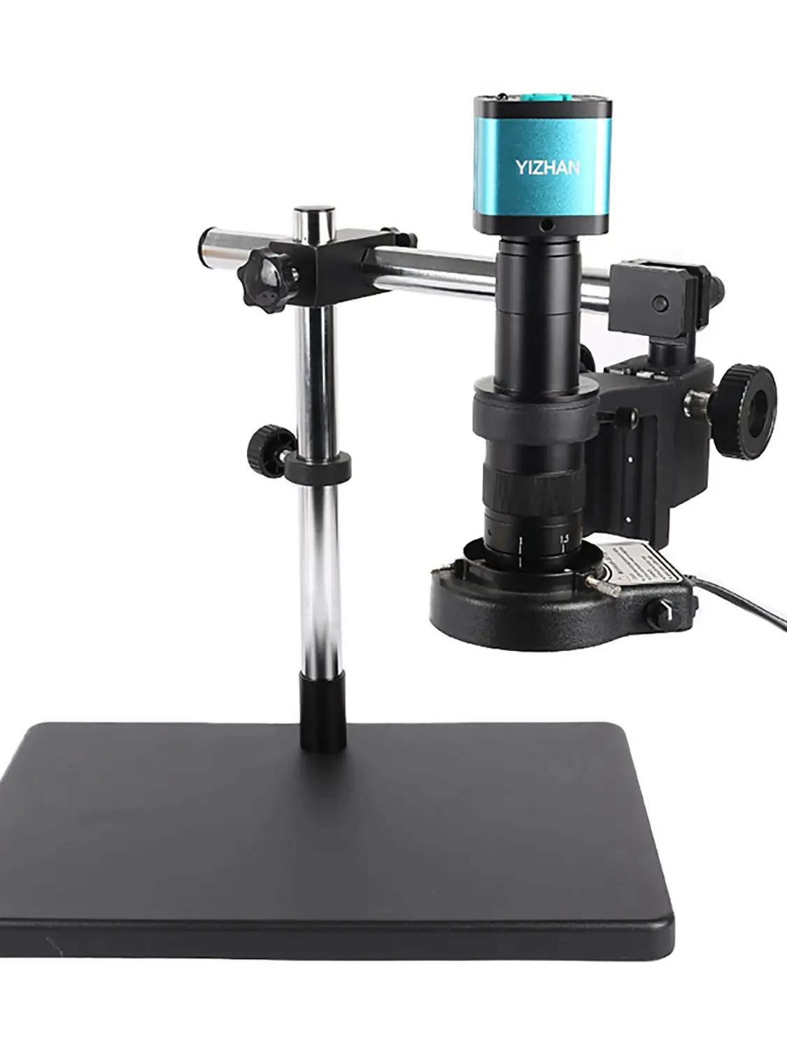 YIZHAN 4K UHD Elektroniczny Mikroskop Cyfrowy IMX327 HDMI USB Kamera do Lutowania z Obiektywem Zoom 130X 150X 180X do Naprawy PCB — zdjęcie 2