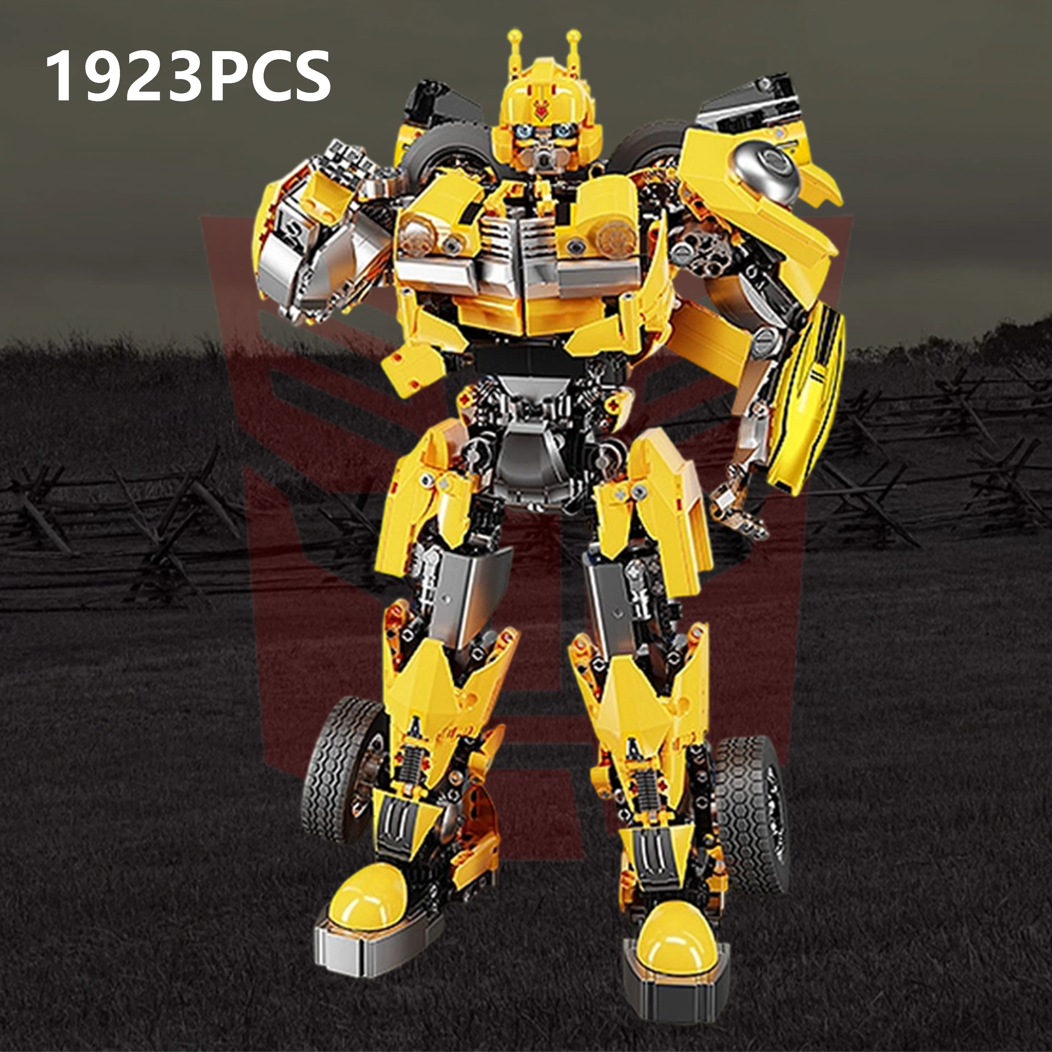 

1923 шт. B-127 робот фигурка строительный блок модель комплект классический научно-фантастический персонаж DIY сборная игрушка, креативный подарок для детей