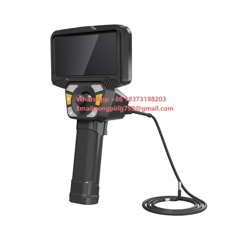 

5 Inch IPS Screen 6mm Dual Lens IP67 Waterproof Endoscope Cam era System,CE Cert.industrial Borescope Inspection Camera
